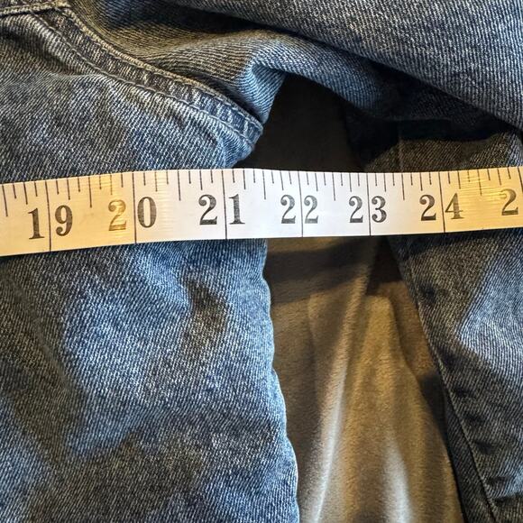 Guess Jeans Jean Jacket Men’s Small With White Sherpa Lining - Picture 8 of 11